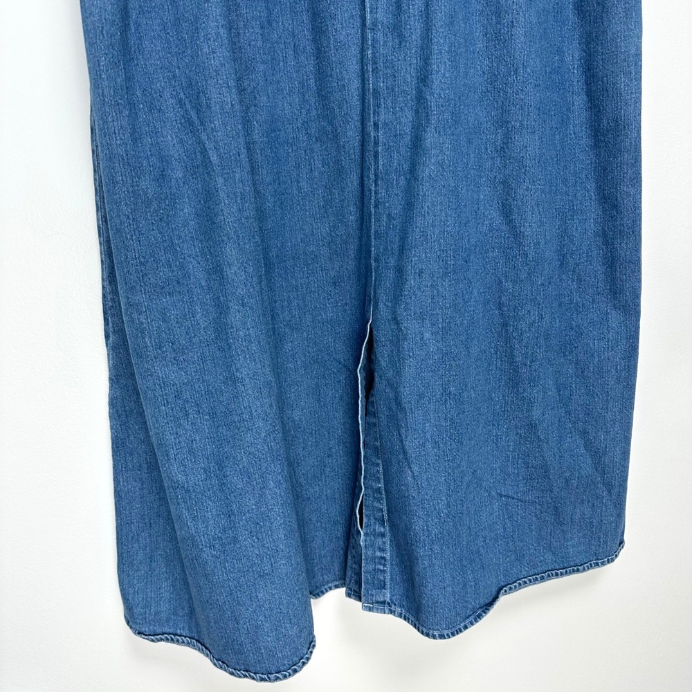 Disney Store Vintage Winnie the Pooh Piglet Denim Midi Dress Blue XXL Cotton - Picture 5 of 9